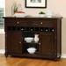 Furniture of America Ketz Traditional Cherry 2-shelf Dining Server