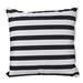 Stripe Lattice Feather Print Sofa Throw Pillow Cover