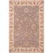 Shabby Chic Ziegler Sprague Grey Beige Hand-knotted Wool Rug - 5'8" x 9'0"