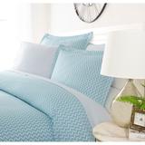Luxury Bowed Chevron 3 Piece Duvet Cover Set by Simply Soft