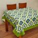 In-Sattva Home 100% Cotton Bohemian Print and Pattern Washable Rectangular Table Cover Cloth