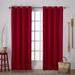 Porch & Den Boosalis Sateen Twill Blackout Curtain Panel Pair