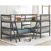 Merax L-Shaped Twin-size Bunk Bed