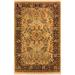 Istanbul Joellen Tan/Red Turkish Hand-Knotted Rug -3'1 x 5'4 - 3 ft. 1 in. x 5 ft. 4 in. - 3 ft. 1 in. x 5 ft. 4 in.