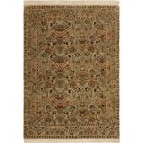 Pak-Persian Kathi Lt. Green/Rust Wool Rug (4'0 x 6'1) - 4 ft. 0 in. x 6 ft. 1 in. - 4 ft. 0 in. x 6 ft. 1 in.