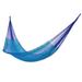 Large Deluxe Cool Lagoon Nylon Camping Style Hammock (Mexico)