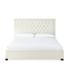 Isabel Button Tufted Upholstered Platform Bed by Greyson Living