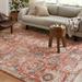 Alexander Home Valeria Boho Botanical Distressed Area Rug