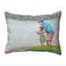 Learning to Fish Large Indoor/Outdoor Pillow 16x20