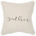 "Gather" Natural Decorative Poly Filled Pillow