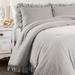 Lush Decor Reyna Ruffled Shabby-chic Comforter Set