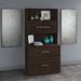 Office 500 Lateral File Cabinet with Hutch by Bush Business Furniture