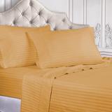Superior Egyptian Cotton 300 Thread Count Stripe Deep Pocket Bed Sheet Set