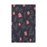 Spring Blooms Floral Print 50 x 60-inch Throw Blanket