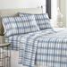 Solid or Print Cotton Heavyweight Flannel Bed Sheet Set