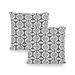 Miraloma Modern Handcrafted Fabric Throw Pillow Cover (Set of 2) by Christopher Knight Home