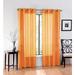 Ruthy's Textile Sheer Grommet Curtain Panel Pair