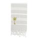 Authentic Palm Tree Pestemal Striped Assorted Colors Turkish Cotton Beach Towel