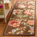 SAFAVIEH Handmade Chelsea Nataly French Country Floral Wool Rug