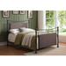 Upholstered Metal Bed