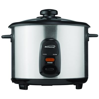 Brentwood TS-10 Stainless Steel 5-cup Rice Cooker