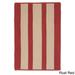 Light House Natural Stripe Reversible Outdoor Rug