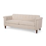 Firth Channel-stitched 3-seat Sofa by Christopher Knight Home