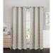 Bella Luna Selena Embroidered Thermal Room Darkening Grommet 84-inch Curtain Panel Pair - 76 x 84 in. - 76 x 84 in.