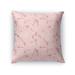 FLOWER POWER LDARK PINK Accent Pillow By Kavka Designs