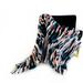 Plutus Black, Blue, Pink Unicorn Faux Fur Luxury Throw Blanket