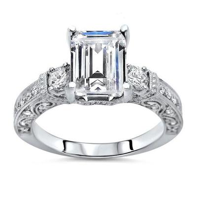 Details about   14K White Gold 3.70Ct Oval Cut Diamond Engagement & Wedding Bridal Ring Sets 