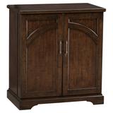 Howard Miller Distressed Brown Solid Wood Expandable Liquor Sideboard