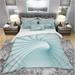 Designart '3D Illustration of Blue Tunnel' Modern & Contemporary Bedding Set - Duvet Cover & Shams