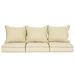 Sawyer Canvas Antique Beige with Charcoal Cording Indoor/ Outdoor Pillow and Cushion 6 piece Sofa Set