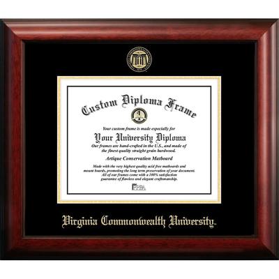 Virginia Commonwealth University 14w x 11h Gold Embossed Diploma Frame