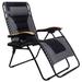 Oversize XL Padded Zero Gravity Lounge Chair Wider Armrest Adjustable Recliner with Cup Holder - N/A