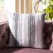 SAFAVIEH Elian Ombre Stripe 20-inch Square Decorative Pillow