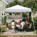 Outdoor Slanted Feet Pop-up Canopy Gazebo