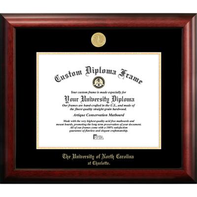 University of North Carolina, Charlotte 14w x 11h Gold Embossed Diploma Frame