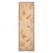 Hand Knotted Designer Beige,Pistacchio Tibetan Wool Modern & Contemporary Oriental Area Rug (Runner) - 3' 1'' x 8' 11''