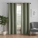 Eclipse Microfiber Blackout Grommet Curtains, Solid Thermaback Window Curtains (1 Panel)