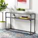 SAFAVIEH Ackley 2-Shelf Living Room Foyer Console Table - 43.3" W x 11.8" L x 27.6" H