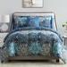 Modern Threads Granada 8-Piece Printed Reversible Comforter Complete Bed Set
