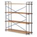 Yorktown Industrial 4-shelf Firwood Bookcase by Christopher Knight Home