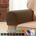 Subrtex Stretch Armrest Cover Strip furniture Cover with Twist Pins