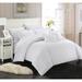 Porch & Den Jacquard 7-piece White Striped Comforter Set
