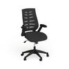 High Back Designer Mesh Swivel Executive Ergonomic Chair with Flip-Up Arms