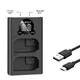 DMW-BLK22 DMWBLK22 BLK22 touristes USB chargeur de batterie pour Panasonic LUMIX DC-S5 DC-S5K GH5