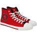 Men's FOCO Tampa Bay Buccaneers High Top Canvas Sneakers