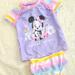 Disney Swim | Disney Baby Minnie Mouse 2 Piece Bathing Suit | Color: Pink/White | Size: 18-24mb